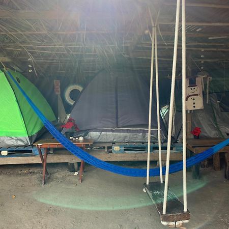 Casa De Los Santos Camping Y Eco Cabanas Isla Holbox Bagian luar foto