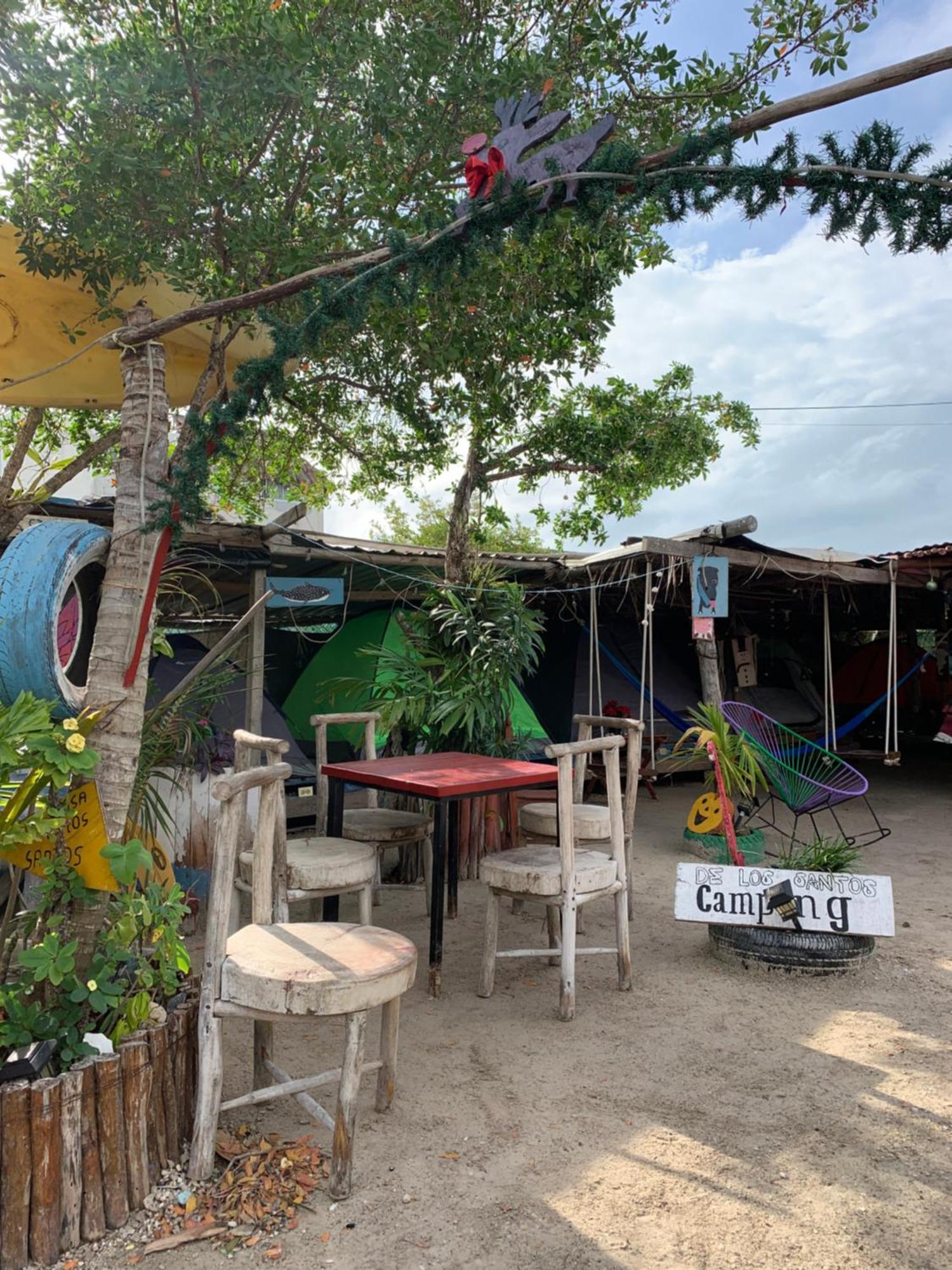 Casa De Los Santos Camping Y Eco Cabanas Isla Holbox Bagian luar foto